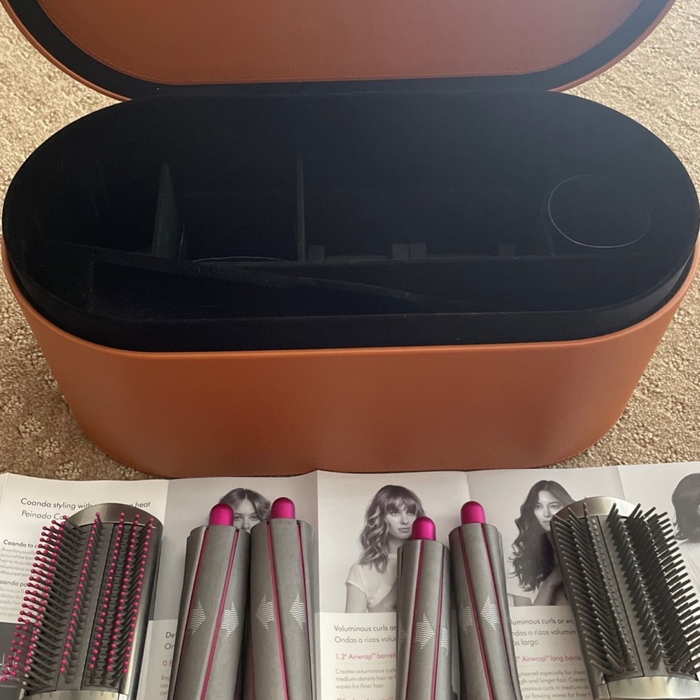 No Wand - Dyson Airwrap Attachments and Storage Box
